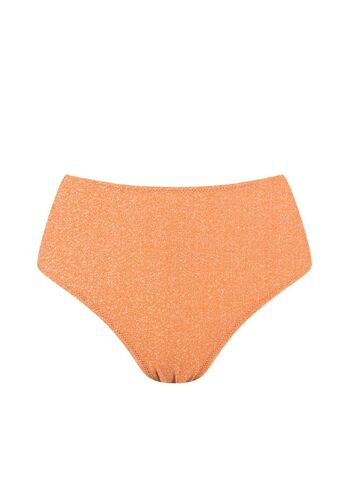 Bas de bikini taille haute-Orange Vitamine C 1