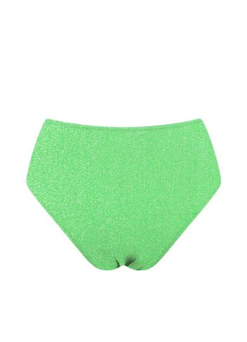 Bas de bikini taille haute-Oasis vert 2