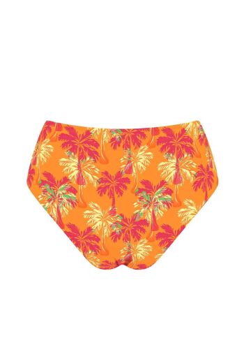 Bas de bikini taille haute-Cocotier Orange 2