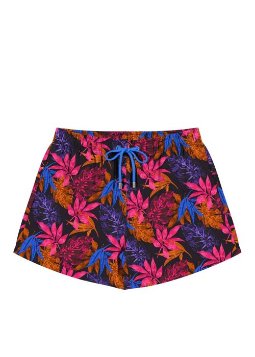 Men´s Swim Shorts-Banana leaves