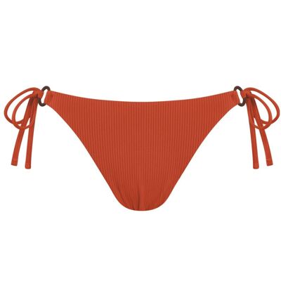 Bikini-BH mit durchgehendem Reißverschluss, Standardgröße: Rot/Karmesin