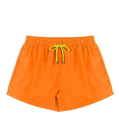 Pantaloncini da bagno da uomo-Arancione Vitamina C