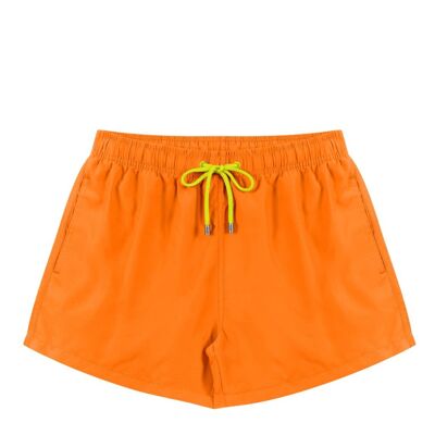 Herren Badeshorts-Orange Vitamin C