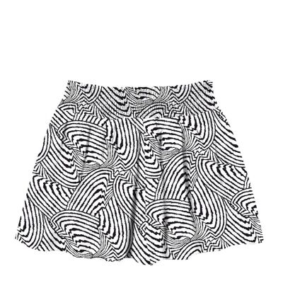 Pantaloncini da spiaggia da donna-strisce zebrate
