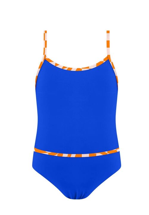 Girls´s Swimsuit-Navy Blue