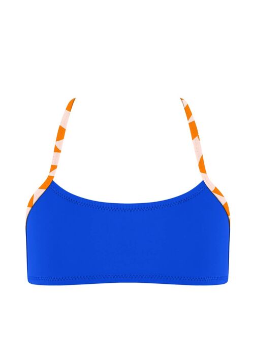 Girl´s Bikini Top-Navy Blue