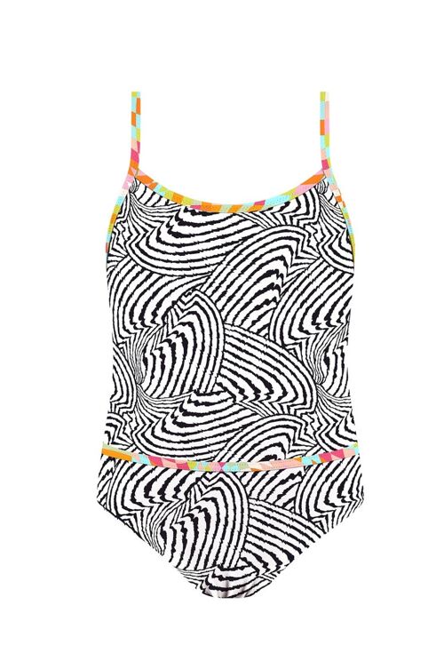 Girls´s Swimsuit-Zebra stripes