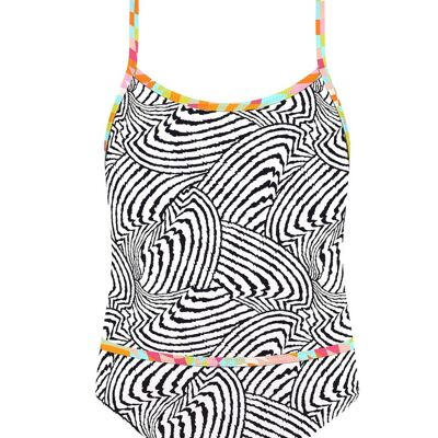 Girls´s Swimsuit-Zebra stripes