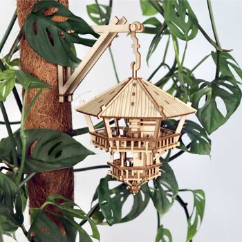 Tiny Treehouses Treetop Hideaway, Puzzle 3D en bois DIY 3