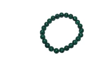 Bracelet de perles de pierre colorées 11