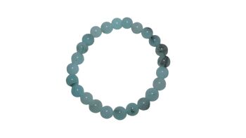 Bracelet de perles de pierre colorées 17