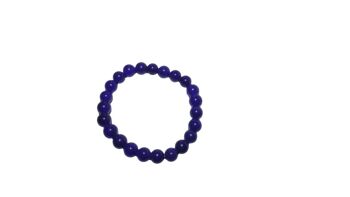 Bracelet de perles de pierre colorées 26
