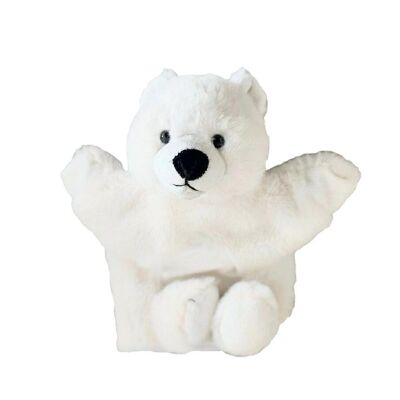 Hand puppet polar bear