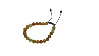 Bracelet de perles de pierre colorées 7