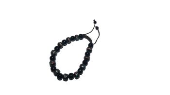 Bracelet de perles de pierre colorées 9