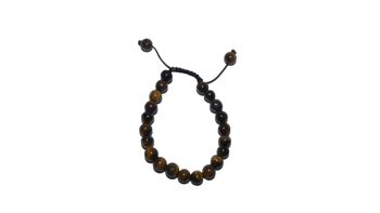 Bracelet de perles de pierre colorées 14