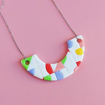 GEO GEO Multicolor Geometric Necklace