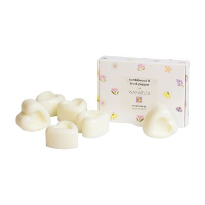 Wax melts - Sandelhout & zwarte peper