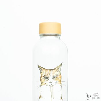 Gourde en verre - CARRY Bottle RAMEN CAT 0,7l 3