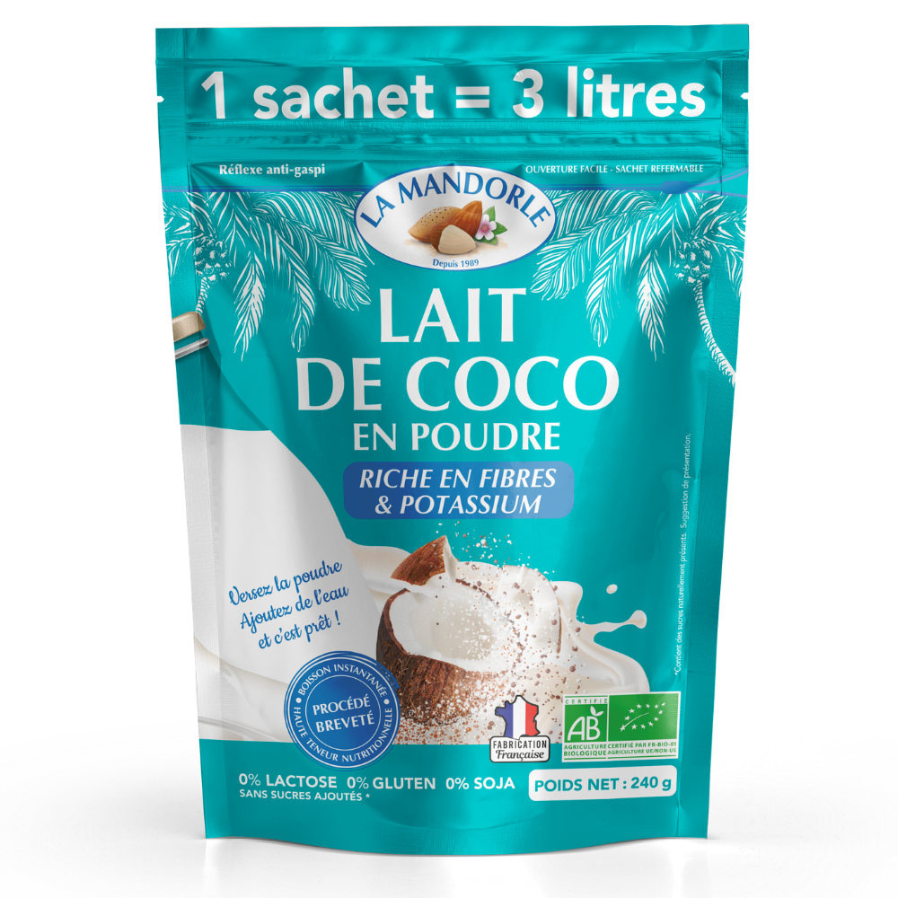 Coconut Milk Powder - 240g : 3L