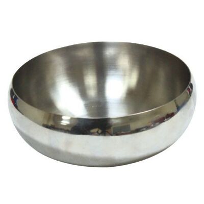 Steel dog bowl - Curvy