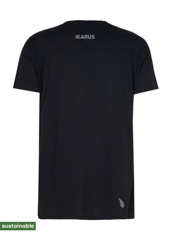 Tenue de yoga en coton bio & modal | Pantalon de yoga (gris foncé) & T-shirt (noir, basique) 8
