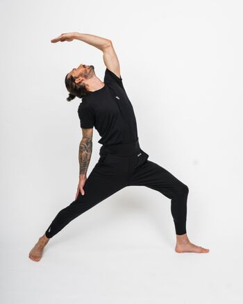 Tenue de yoga All Blacks Classic | Pantalon & T-shirt IKARUS 2