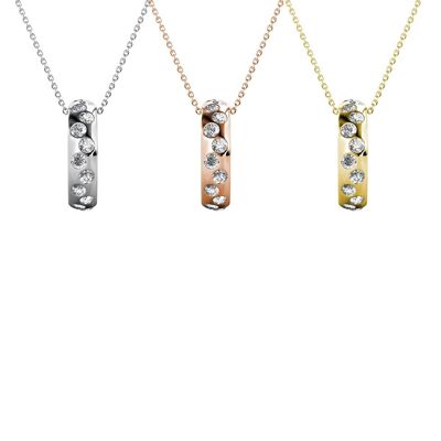 Joy Pendants - Gold and Crystal