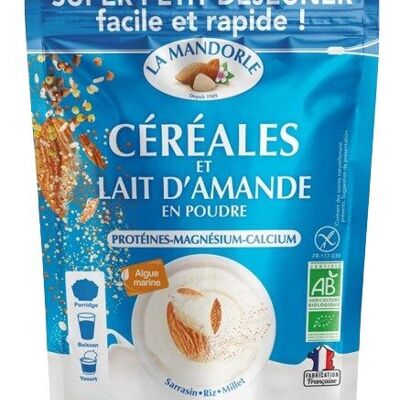 Super Petit Déjeuner : Céréales & Lait d’Amande en poudre - 225g