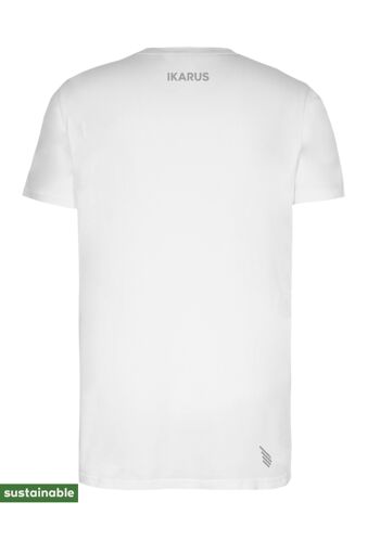 T-shirt de yoga en coton bio & modal (blanc, basique) 8