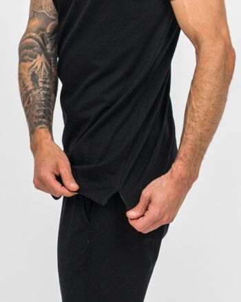 chemise de yoga | Signature Prométhée | noir 3