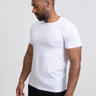 T-shirt homme uni col rond TX816-2