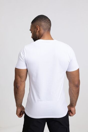 T-shirt homme uni col rond TX816-2 5