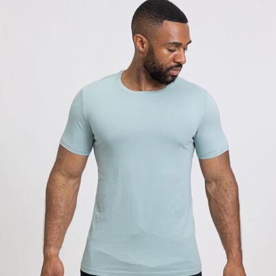 Einfarbiges Herren-T-Shirt mit Rundhalsausschnitt TX816-10