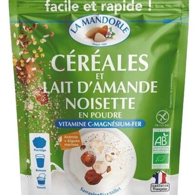 Super Frühstück: Cerealien & Mandelmilch-Haselnusspulver – 225 g