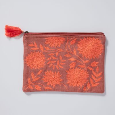 Pochette Isha Terracotta