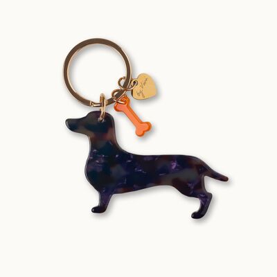 Keyring Dachshund Waldi