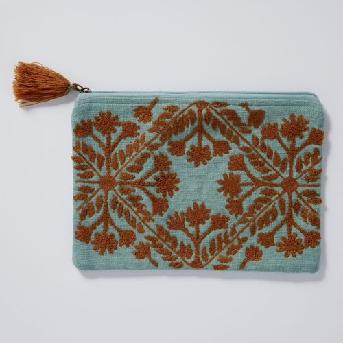 Pochette Isha Vert Celadon