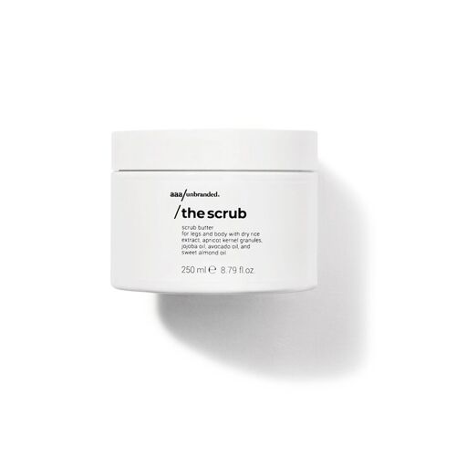 THE SCRUB / mechanical exfoliant with dry rice extract