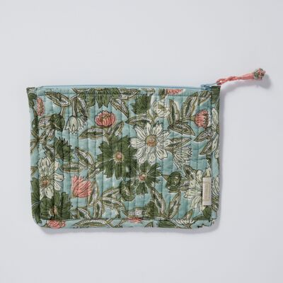 Small Pouch Meera Blue Green