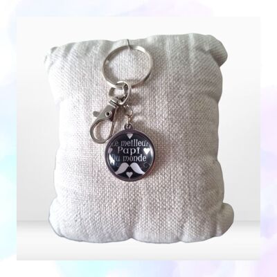 Llavero del mejor abuelo del mundo – Regalo hecho a mano