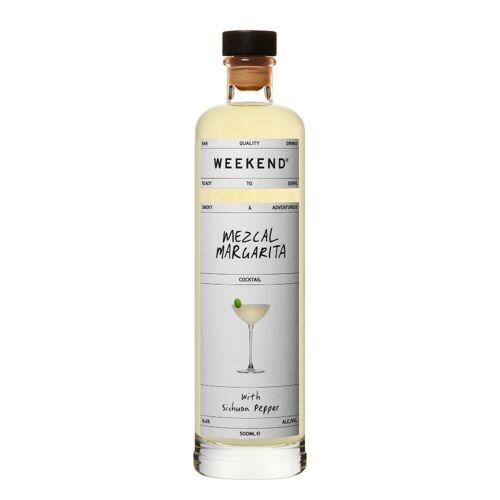 WEEKEND MEZCAL MARGARITA cocktail