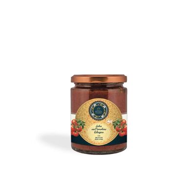 Sauce Tomate Cerise aux Aubergines et Espadon - Sicile Antique