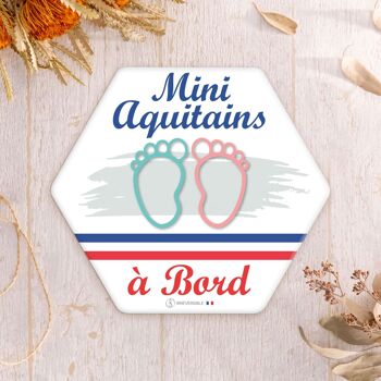 Adhésif bébé à bord ultra-résistant - Mini aquitain(es) 6