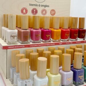 Présentoir 16 vernis à ongles - Vernis biosourcés