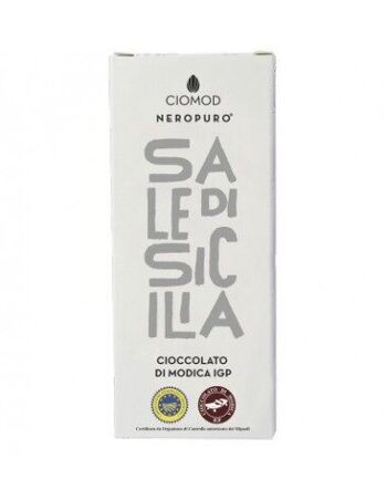 Tablette de chocolat Modica au sel - Ciomod