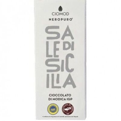 Tavoletta di Cioccolato di Modica al Sale - Ciomod