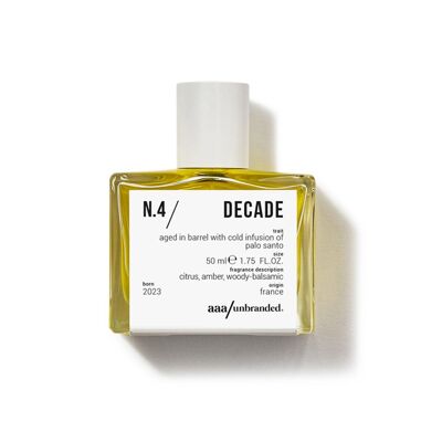 N4 DECADE / EDP aged 12 weeks with palo santo cold infusion