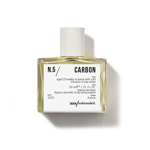 N5 CARBON / EDP aged 23 weeks with star anise cold infusion