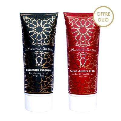 Duo di scrub naturali